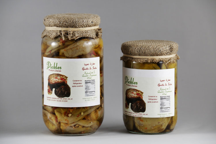 Makdous Eggplants